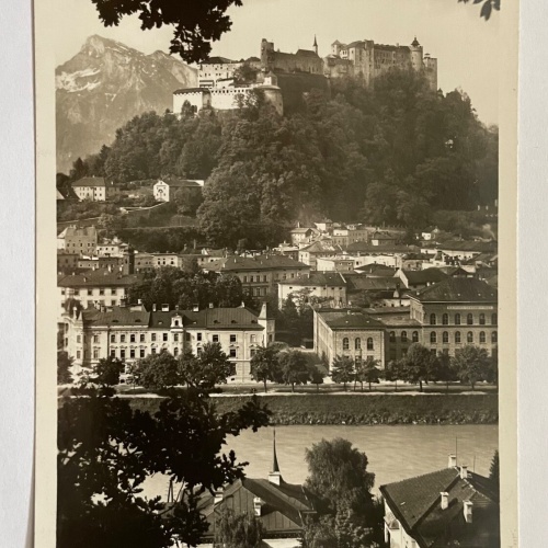 Salzburg Festung Hohensalzburg Burg Stadt Salzach Fluss Österreich 743214 K TH