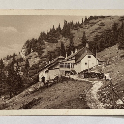 Baumgartnerhaus Am Schneeberg 1438m Berg Gebäude Niederösterreich 8438 K TH