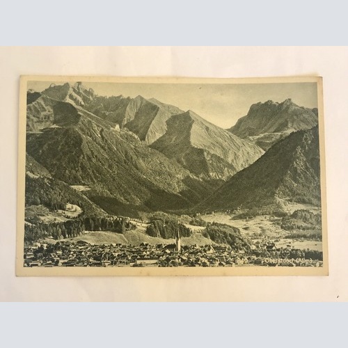 Ak, Oberstdorf, Allgäu, Tiefenbach, Bayern (110224 BW)