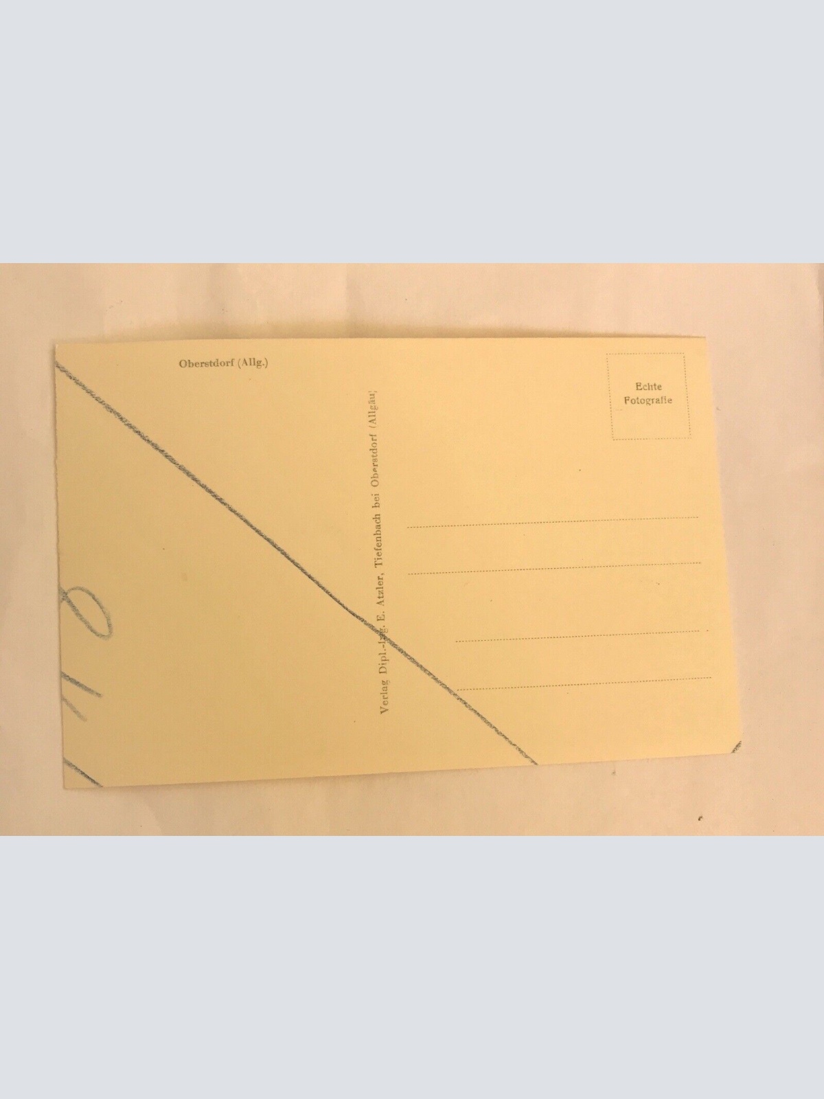 Ansichtskarte Allgäu, Oberstdorf, Tiefenbach, Bayern (110222bw)