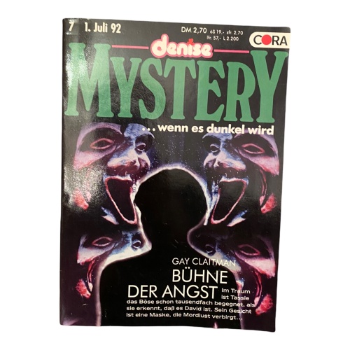 918 Gay Claitman MYSTERY - BÜHNE DER ANGST WENN ES DUNKEL WIRD