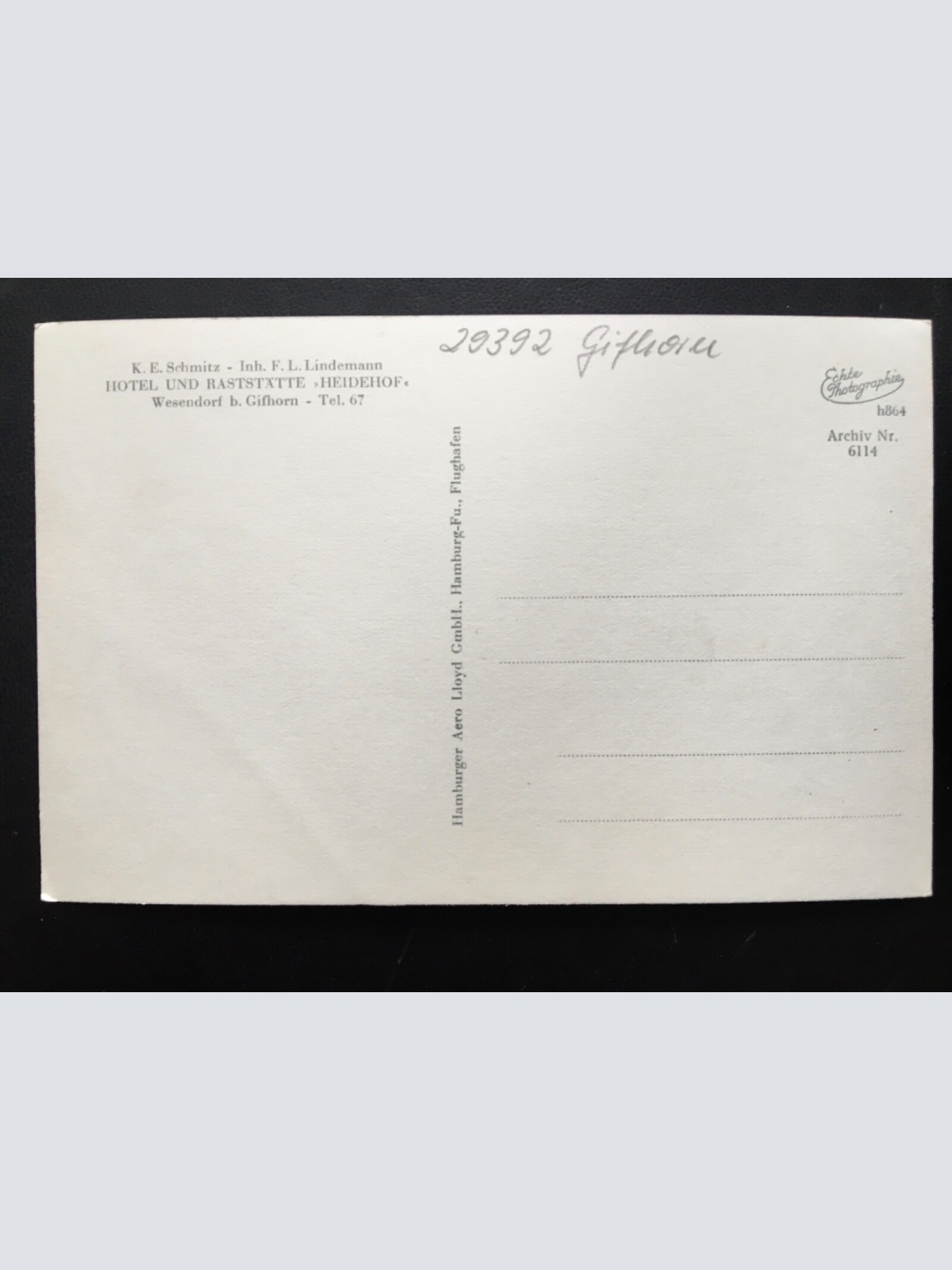 Wesendorf bei Gifthorn - Hotel & Gaststätte Heidehof 140461 TH