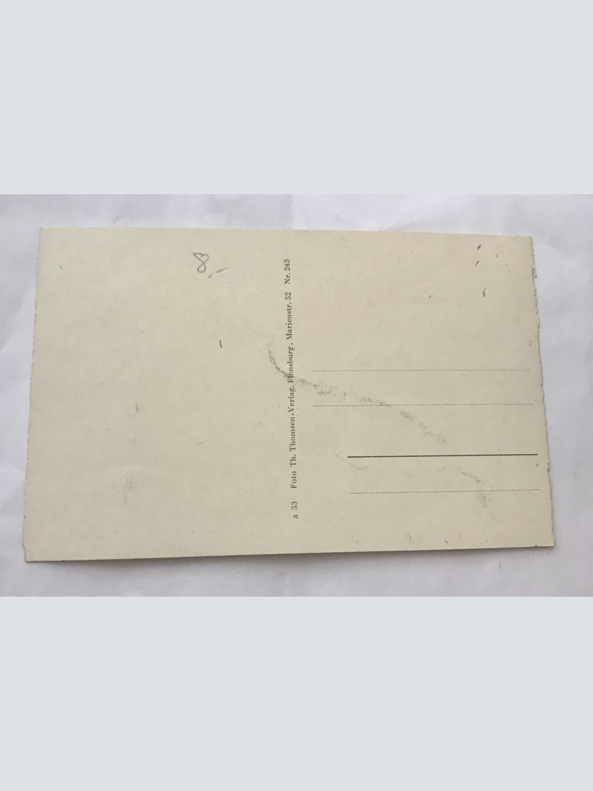 Ak, Ostseebad, Glücksburg, Schleswig Holstein, Hafen (110300 BW)