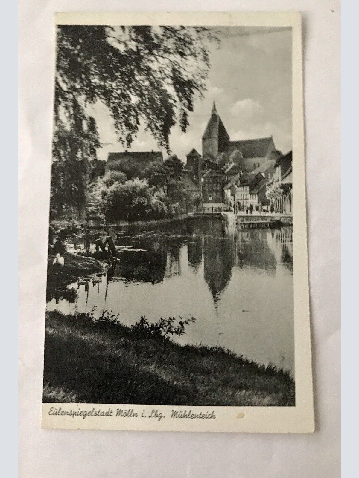 Eulenspiegel, Stadt, Mölln, Mühlenteich (110332 BW)