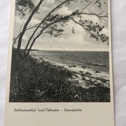 Katharinenhof, Insel, Fehmarn, Strandpartie (110305 BW)