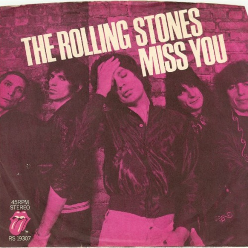 The Rolling Stones - Miss You (7", Single, Spe)