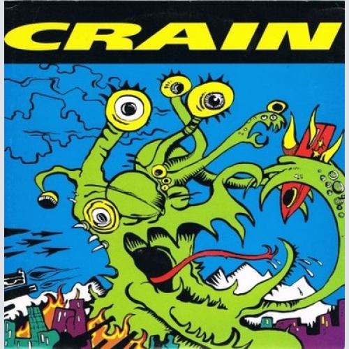 Crain (2) - Crackhouse (7", Single, Gre)