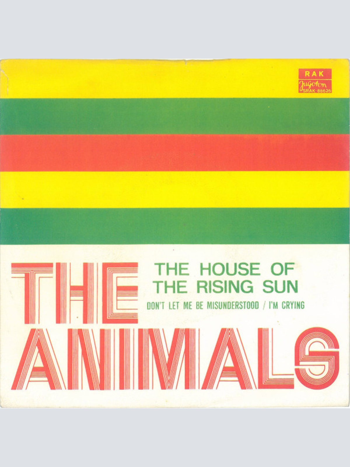The Animals - House Of The Rising Sun (7", RE)