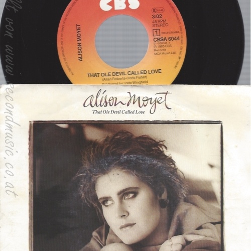 7" ALISON MOYET-- THAT OLE DEVIL