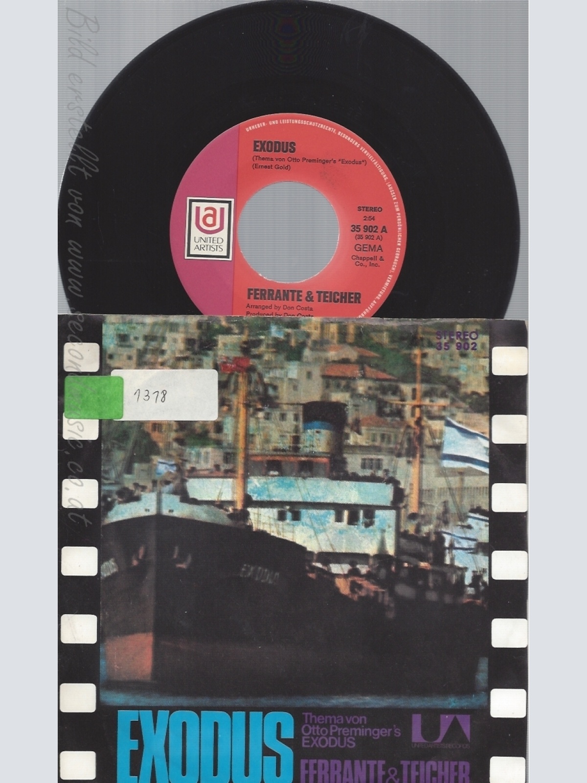 7" FERRANTE UND TEICHER --EXODUS
