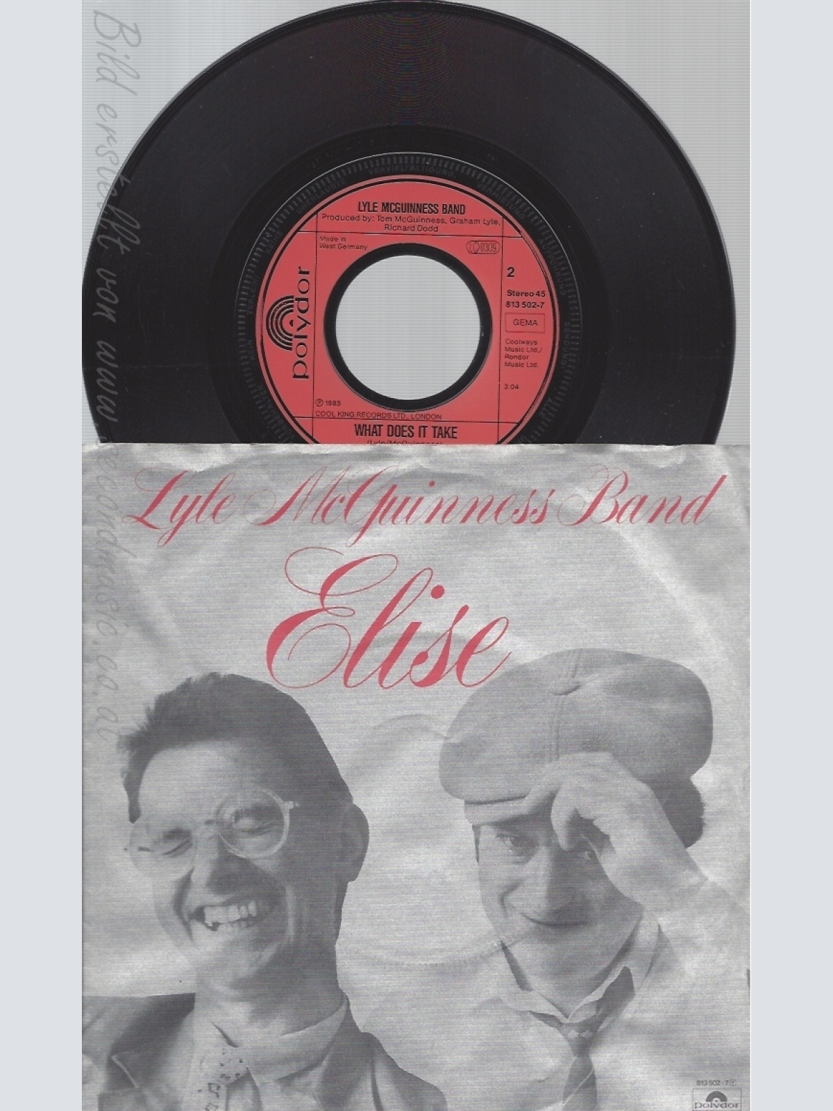 7" ELISE -- LYLE MC GUINNESS BAND