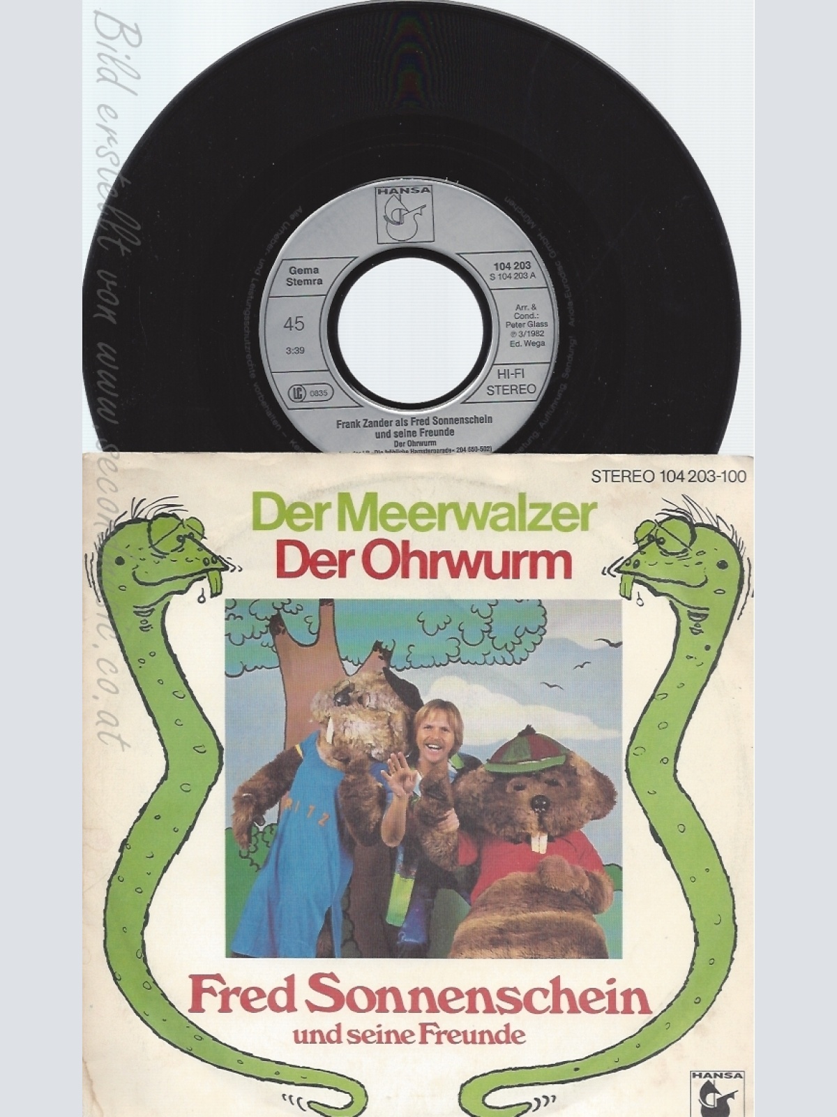 7" FRED SONNENSCHEIN -- DER MEERWALZER