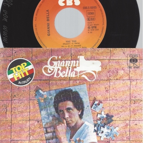 7" GIANNI BELLA-- TOC TOC