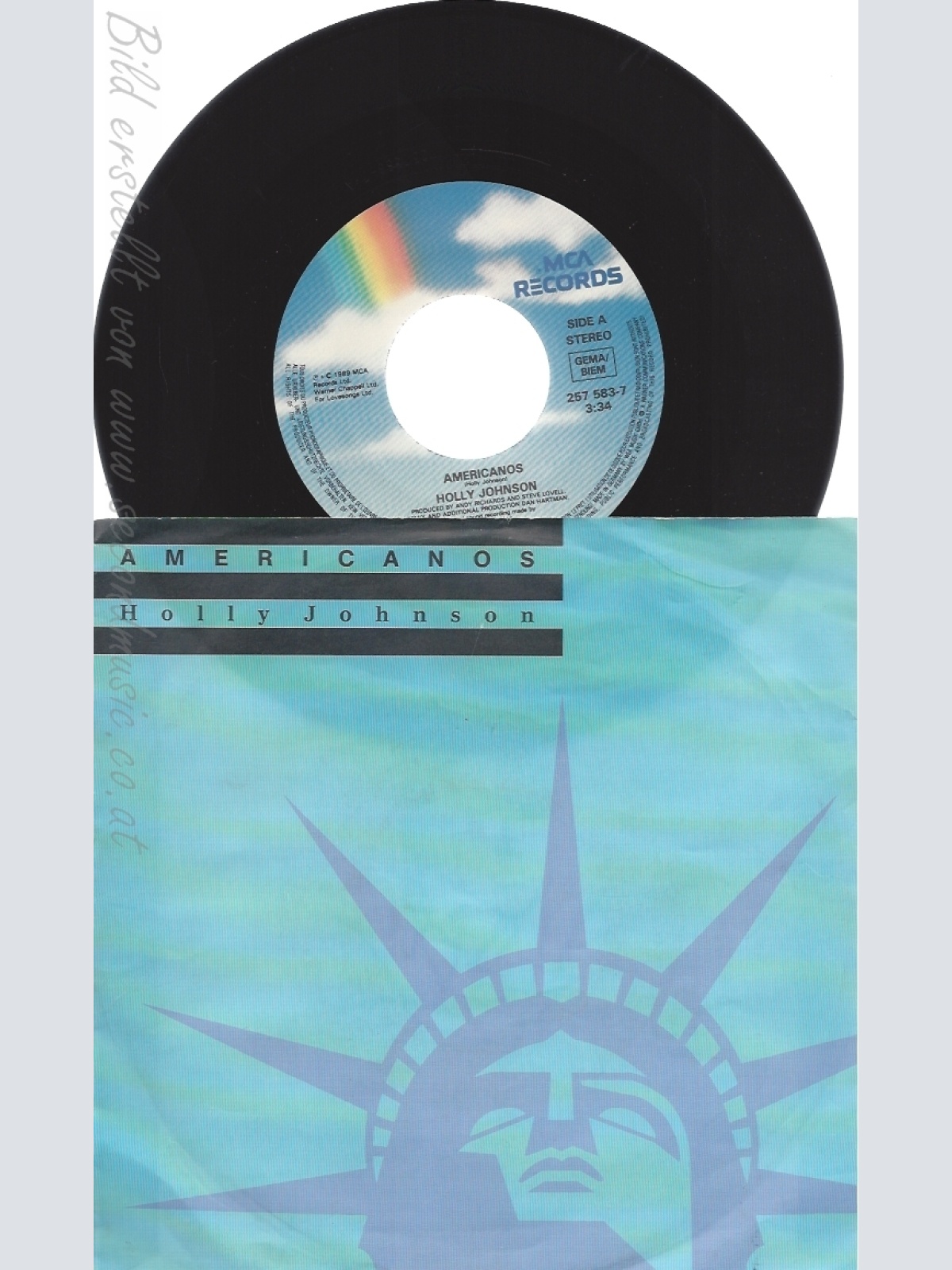 7" HOLLY JOHNSON-- AMERICANOS