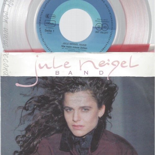 7" JULE NEIGEL BAND -- ROTES VINYL