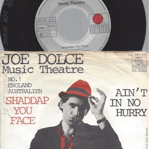 7" JOE DOLCE -- MUSIC THEATRE