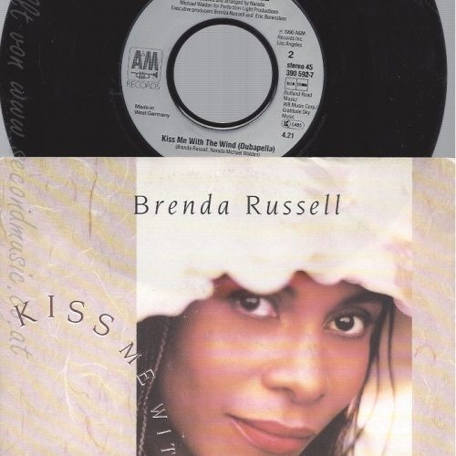 7" BRENDA RUSSELL -- KISS ME WITH THE WIND