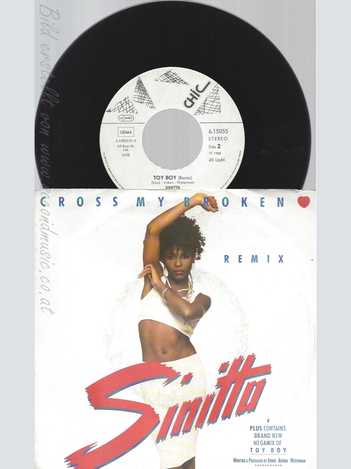 7" CROSBY BROKEN-- SINITTA