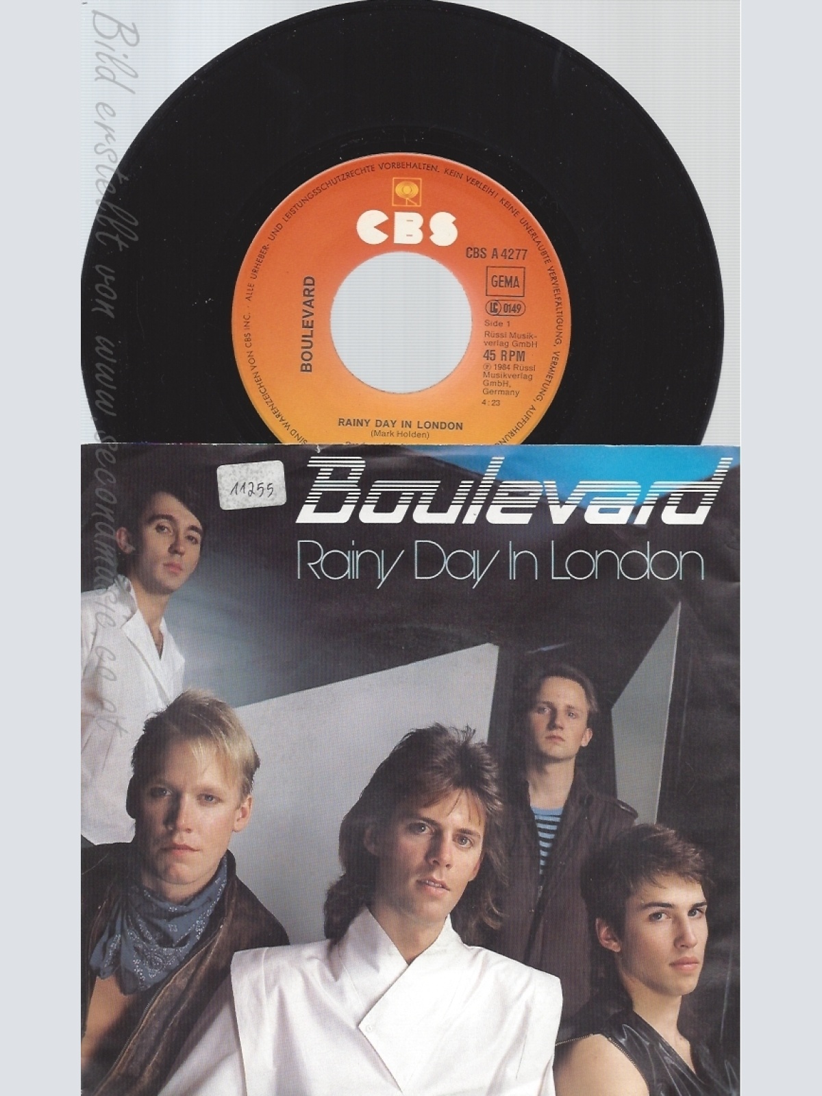 7" BOULEVARD-- RAINY DAY IN LONDON