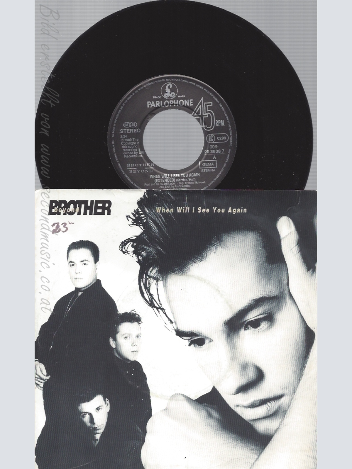 7" BROTHER-- WHEN WILL I SEE YOU AGAIN