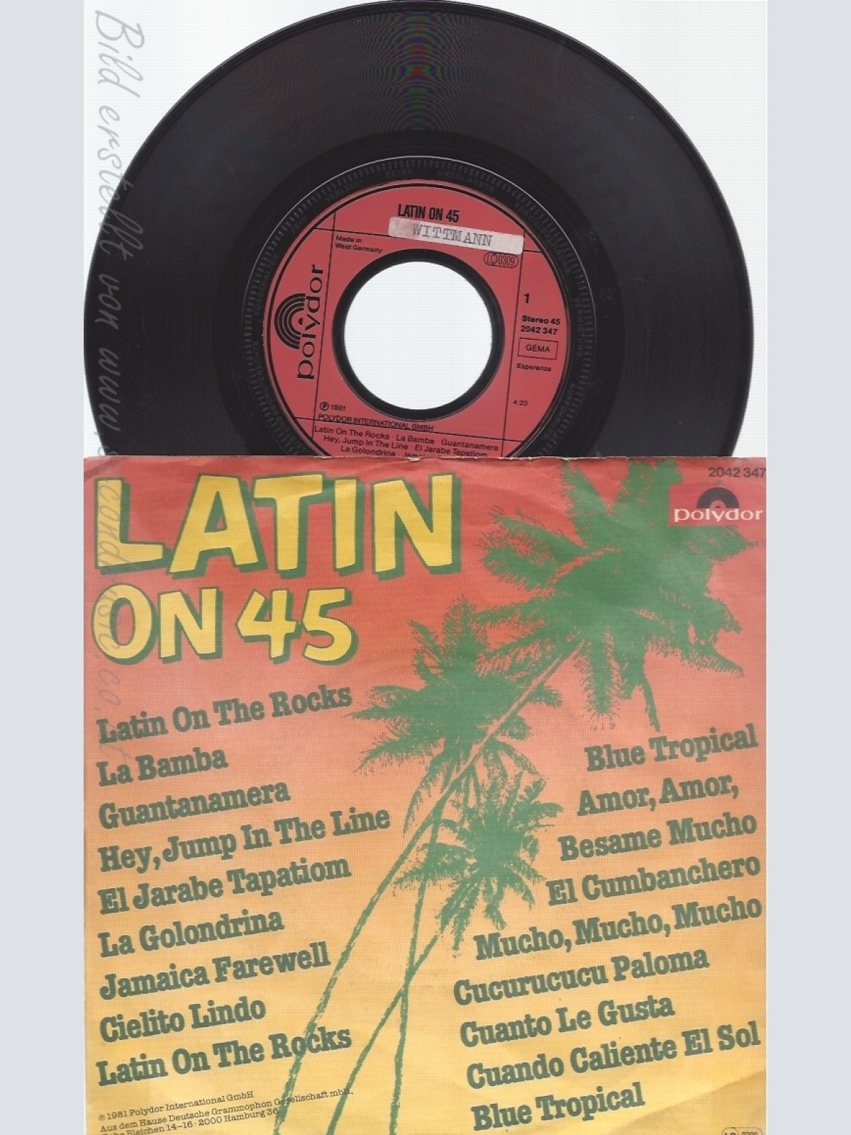 7" LATIN ON 45