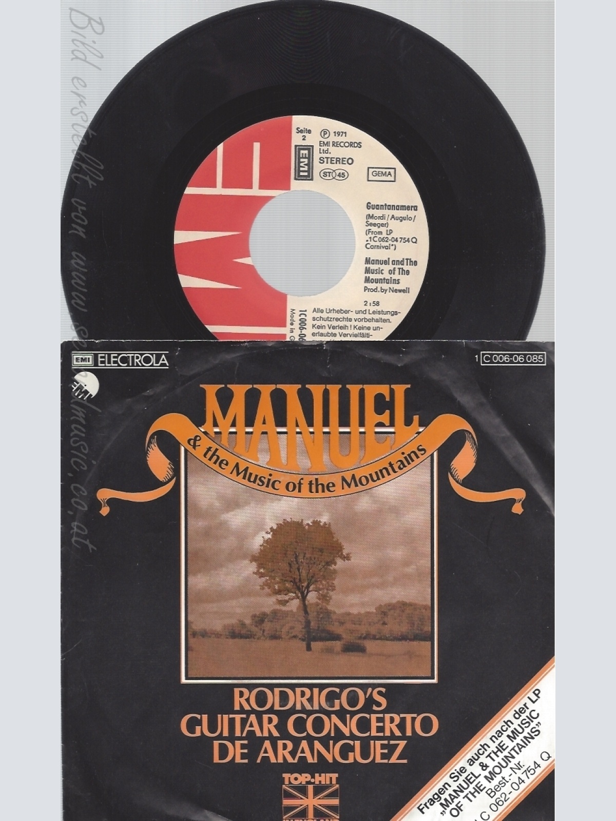 7" MANUEL-- RODRIGOS GUITAR CONCERTO