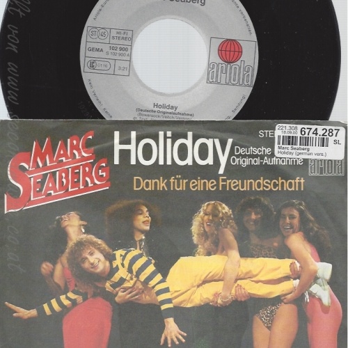 7" MARC SEABERG-- HOLIDAY