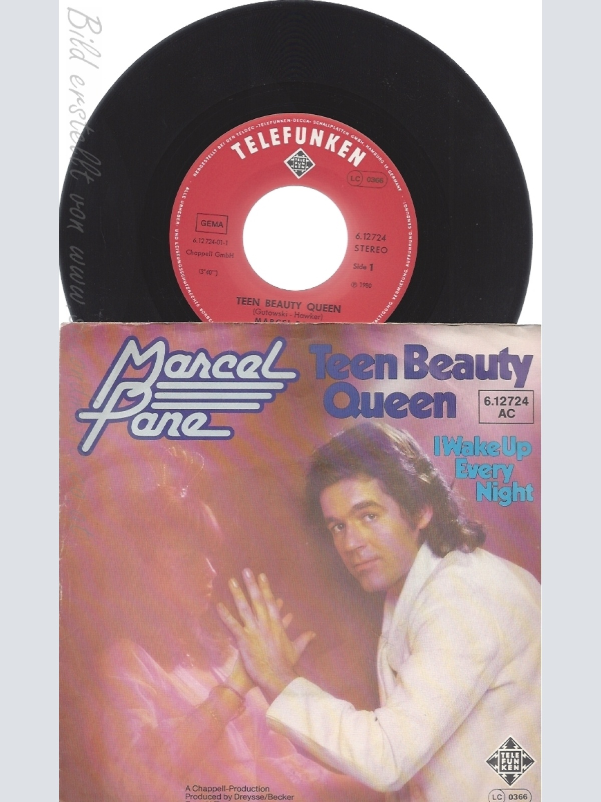 7" MARCEL PANE--TEEN BEAUTY QUEEN