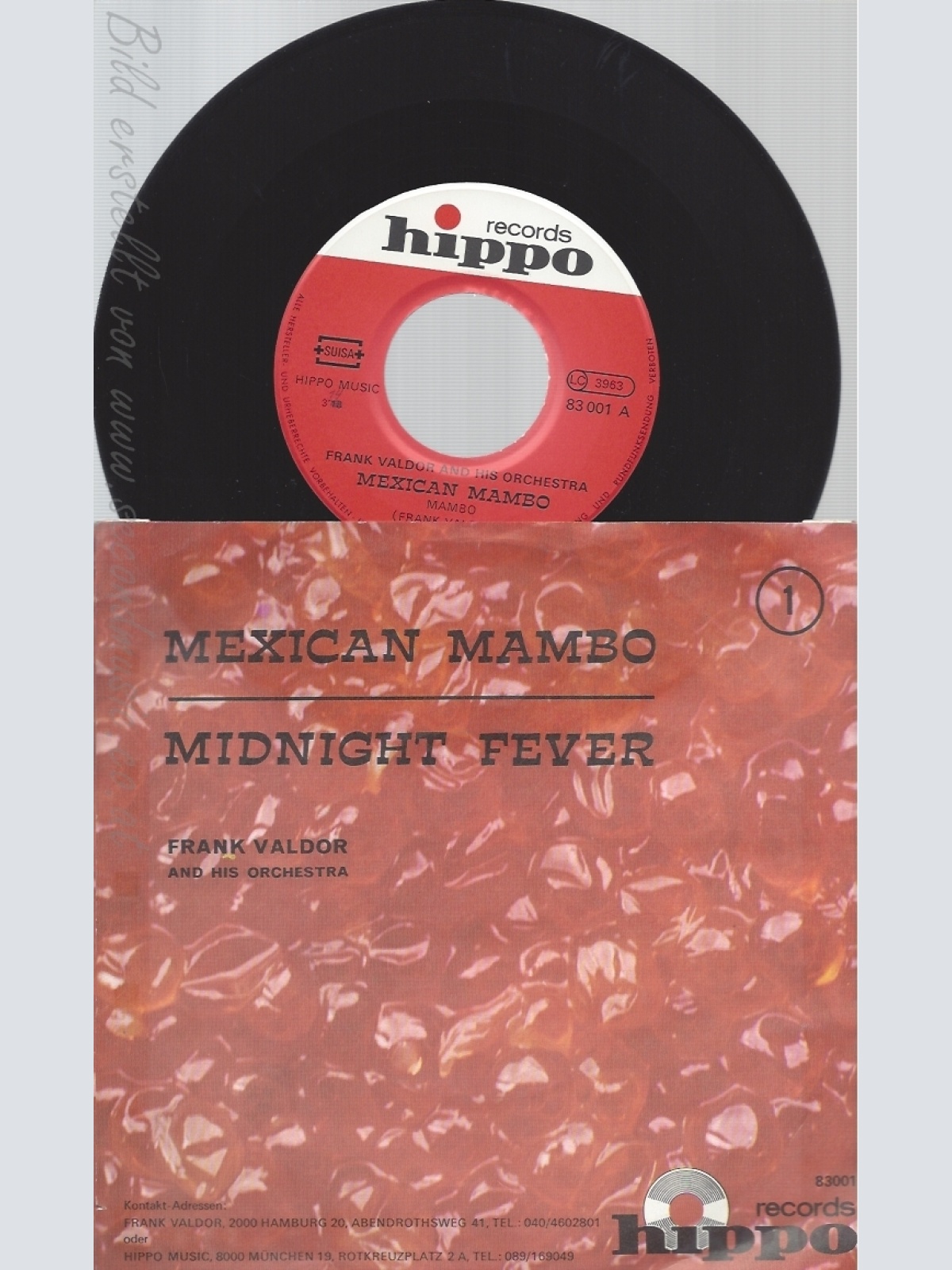 7" MEXICAN MAMBO -- FRANK VALDOR