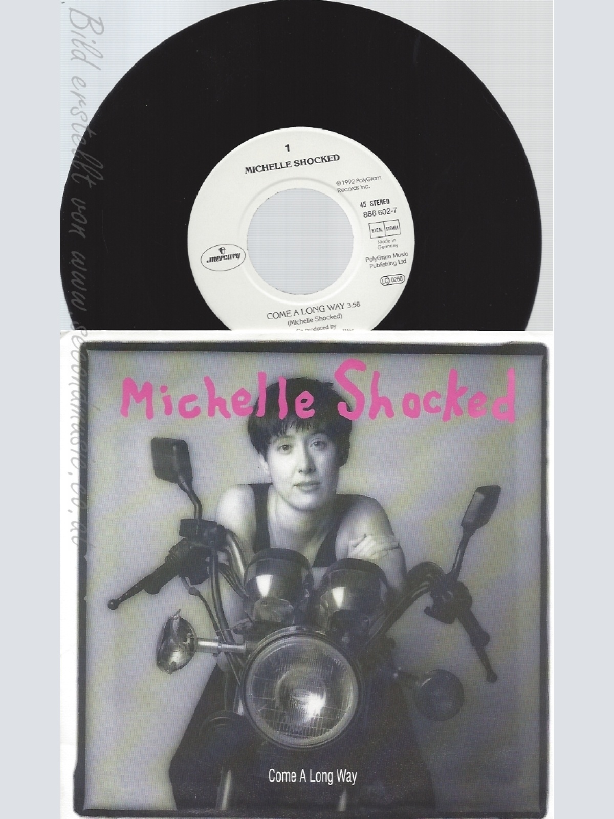 7" MICHELLE SHOCKED-- COME A LONG WAY