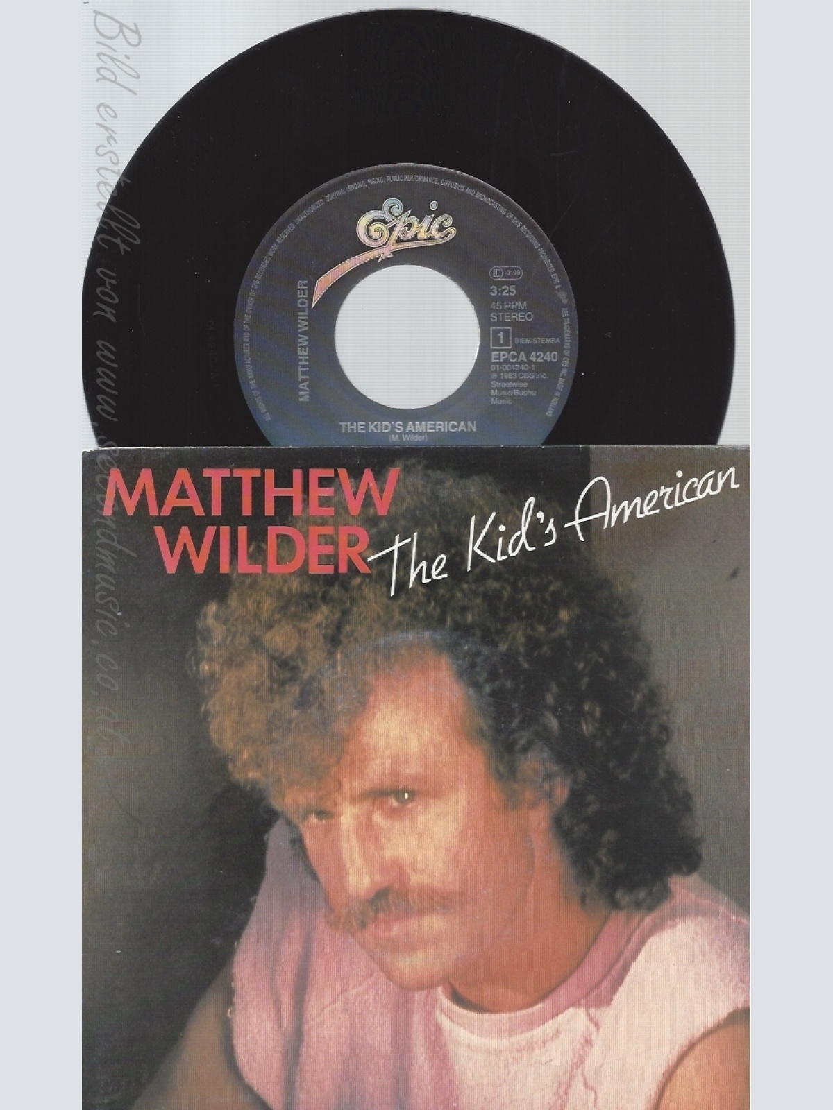 7" MATTHEW WILDER-- THE KIDS AMERICAN