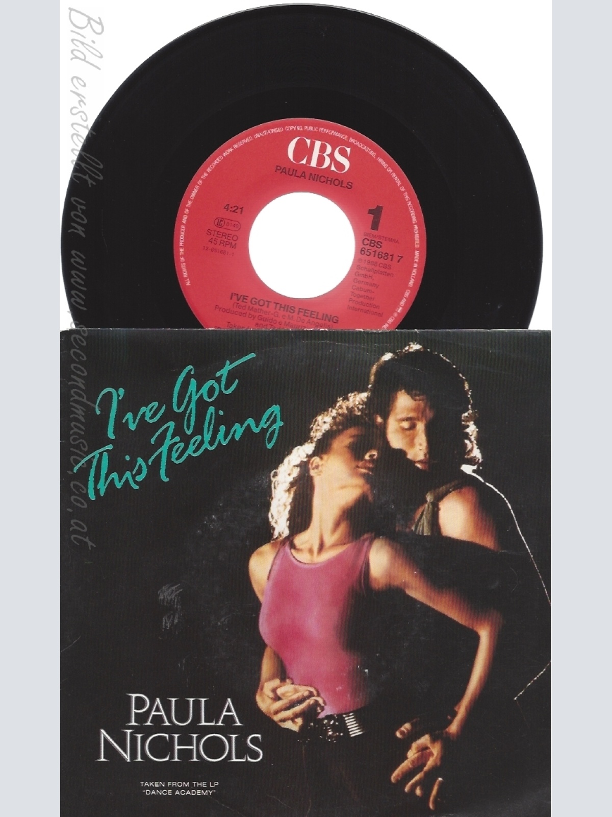 7" PAULA NICHOLS-- IVE GOT THIS FEELING