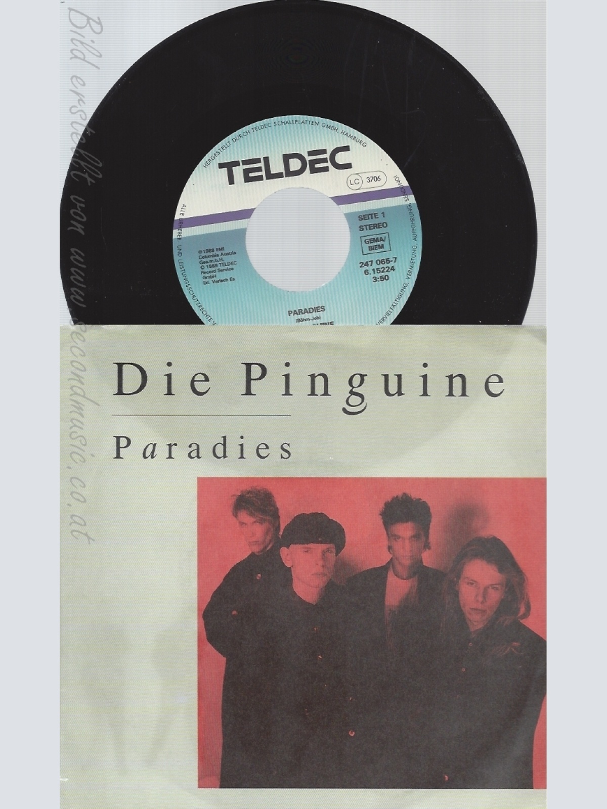 7" PINGUINE-- PARADIES