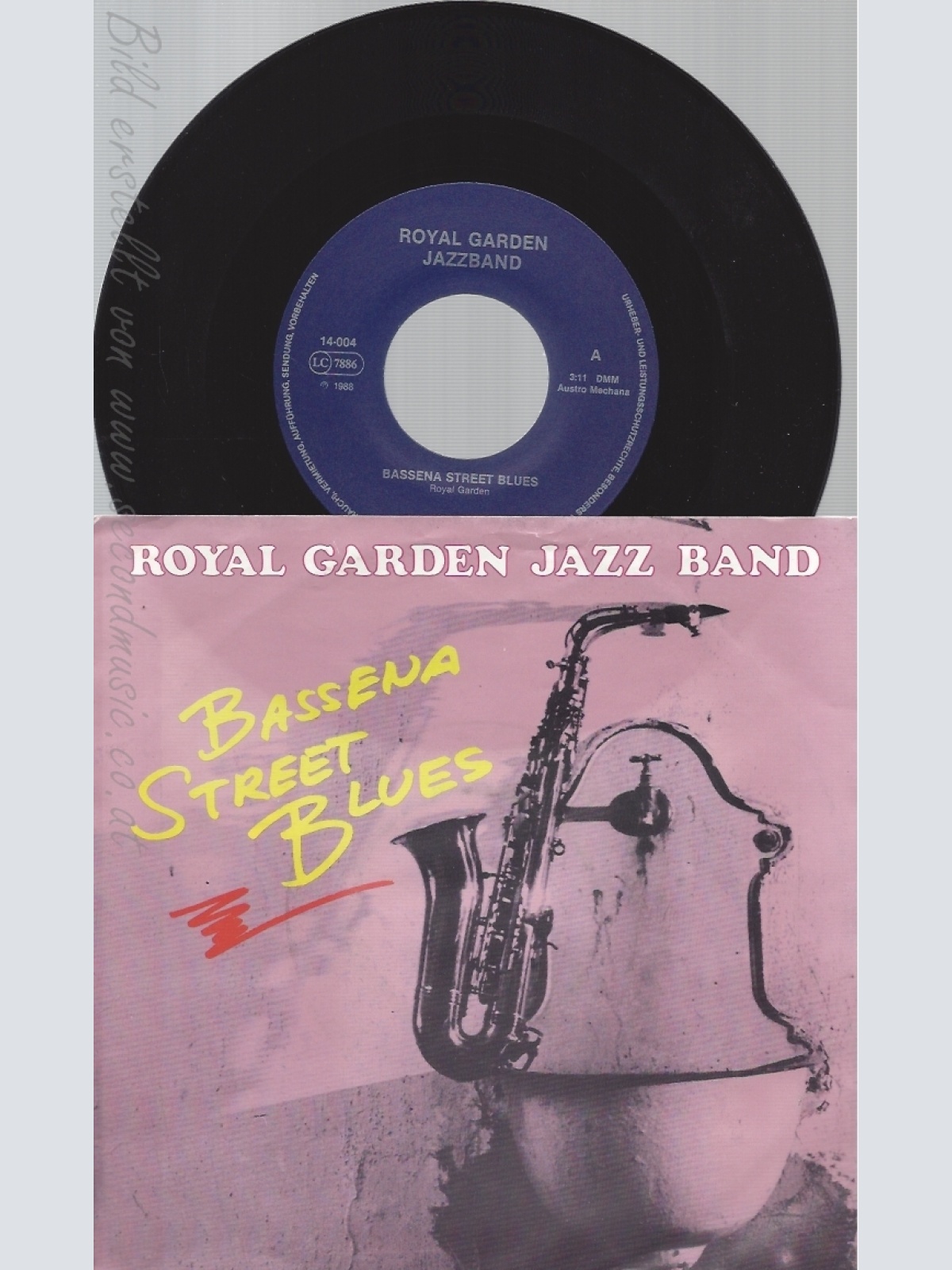 7" ROYAL GARDEN JAZZ BAND