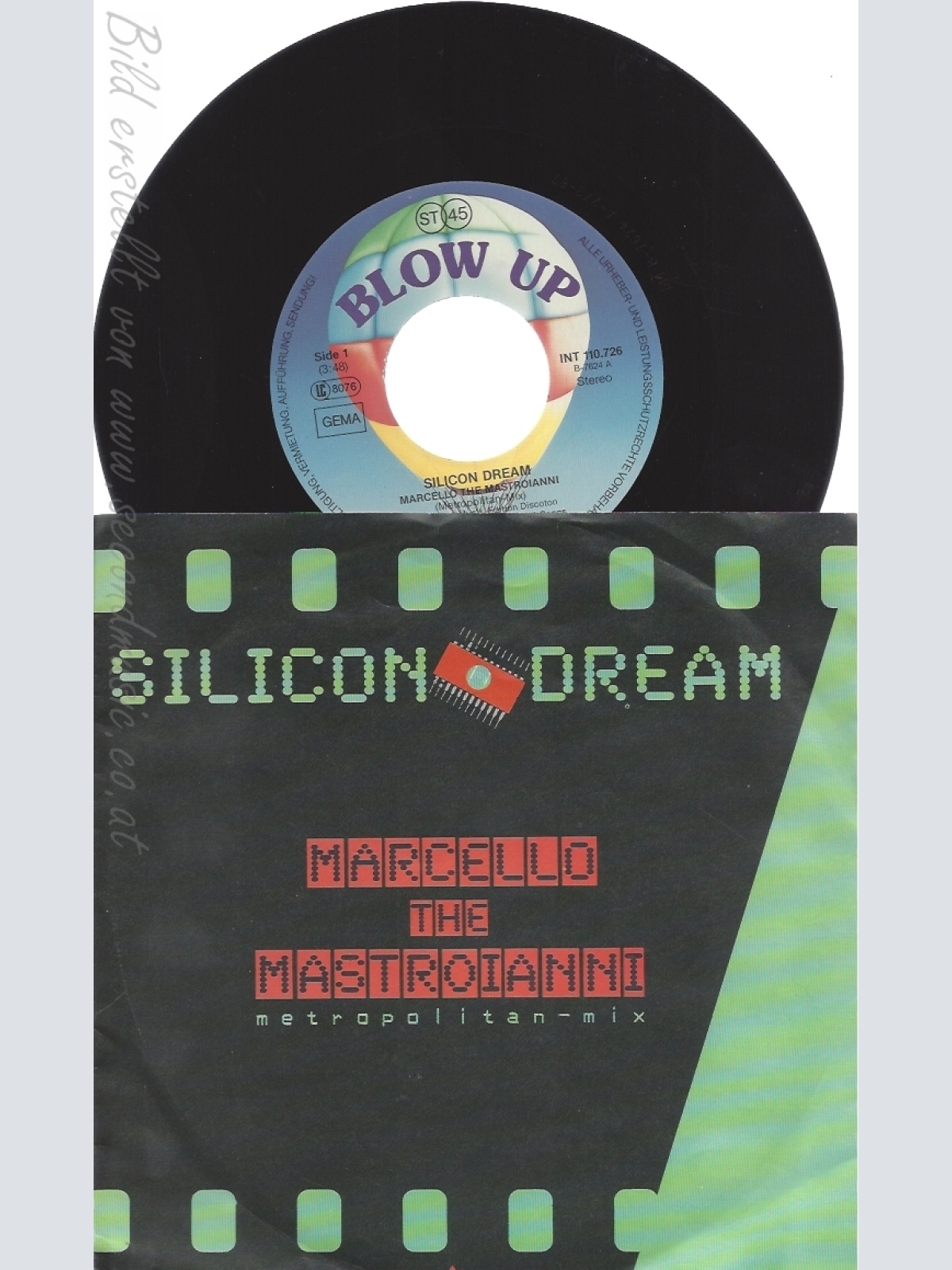 7" SILICON DREAM-- MARCELLO THE MASTROIANNI