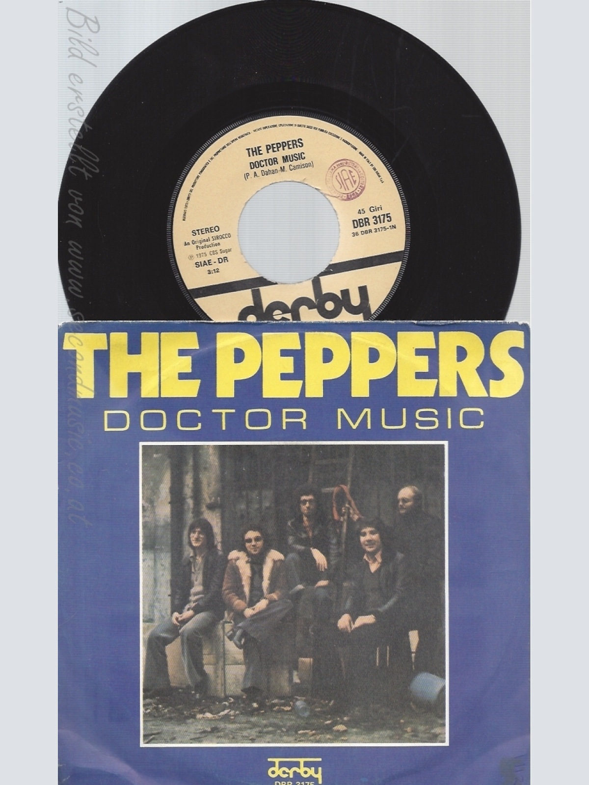 7" THE PEPPERS-- DOCTOR MUSIC