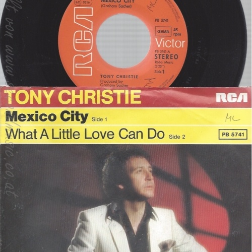 7" TONY CHRISTIE -- MEXICO CITY