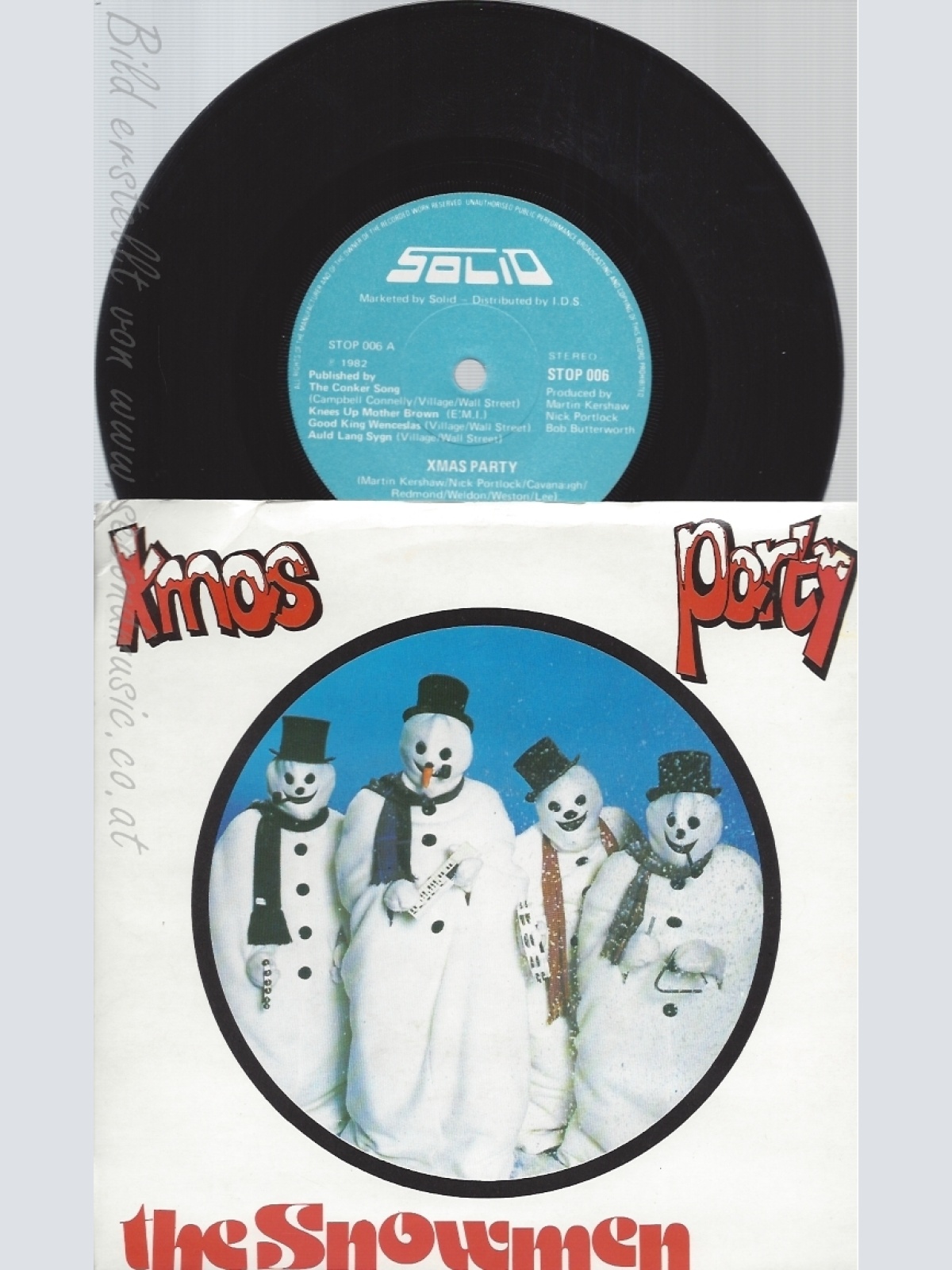 7" THE SNOWMAN-- XMAS PARTY