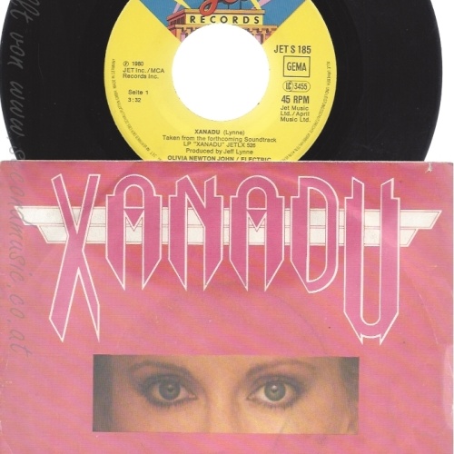 7" XANADU --OLIVIA NEWTON JOHN