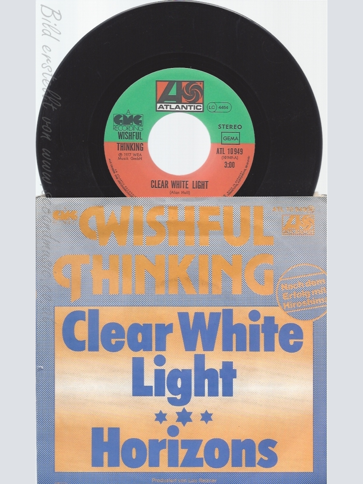 7" WISHFUL THINKING -- CLEAR WHITE LIGHT