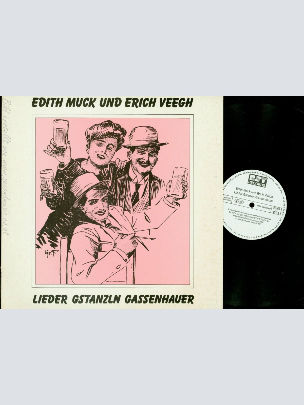 LP--EDITH MUCK UND ERICH VEEGH