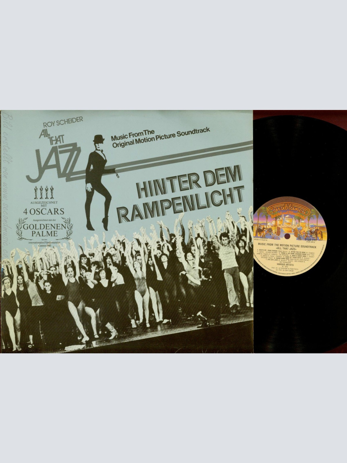 LP-- ROY SCHNEIDER-- HINTER DEM RAMPENLICHT