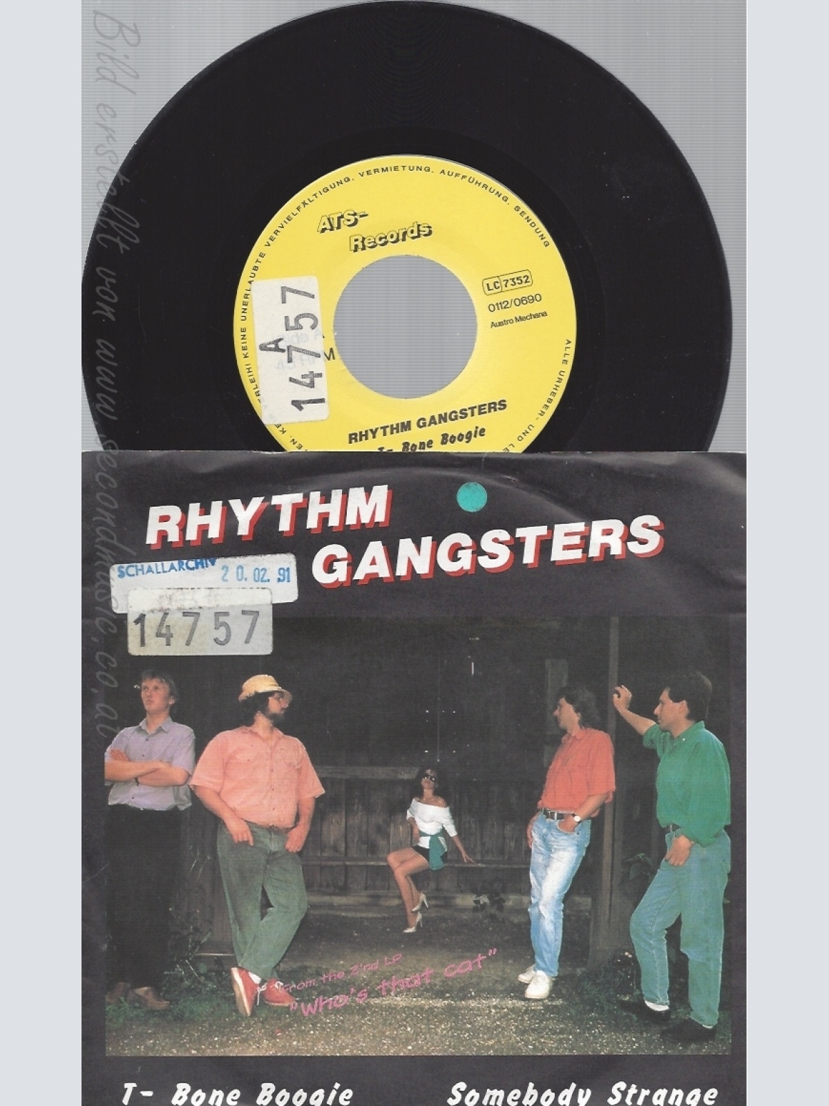 7" -- RYTHM GANGSTERS