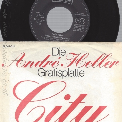 7" ANDRE HELLER-- CITY
