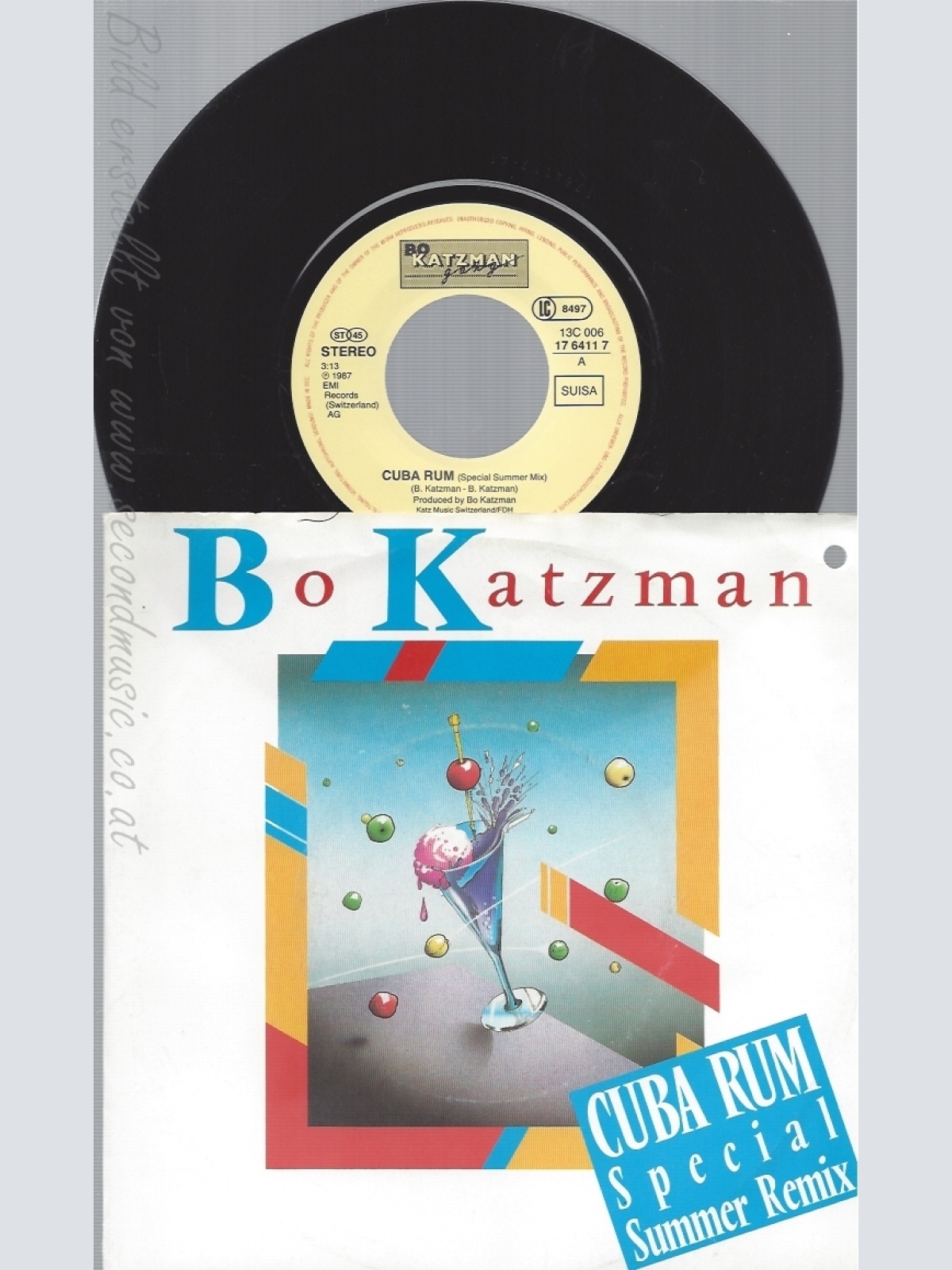 7" BO KATZMAN -- CUBA RUM
