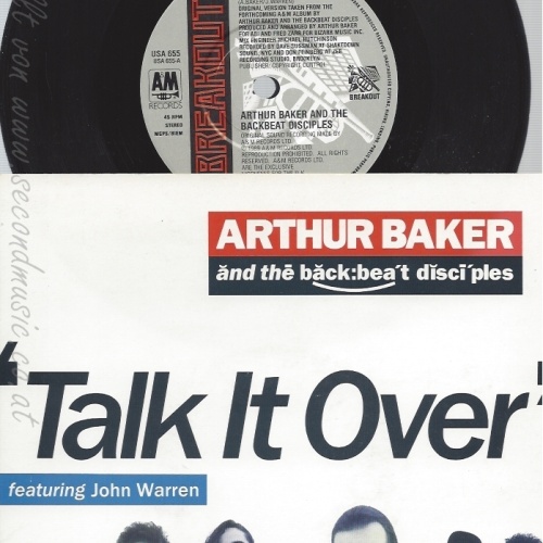 7" ARTHUR BAKER-- TALK IT  OVER