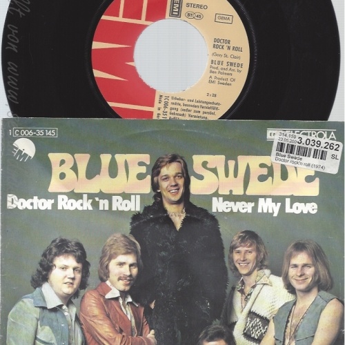 7" BLUE SWEDE-- DOCTOR ROCK N ROLL