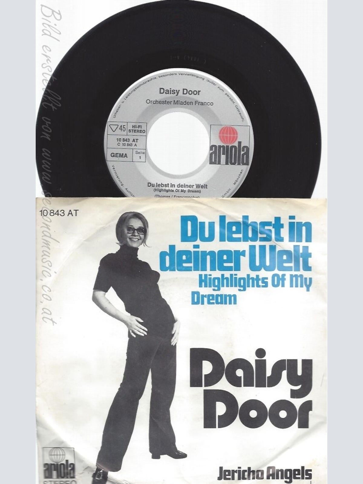 7" DAISY DOOR -- DU LEBST IN DEINER WELT