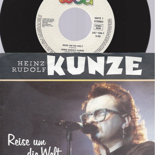 7" HEINZ RUDOLF KUNZE--REISE UM DIE WELT