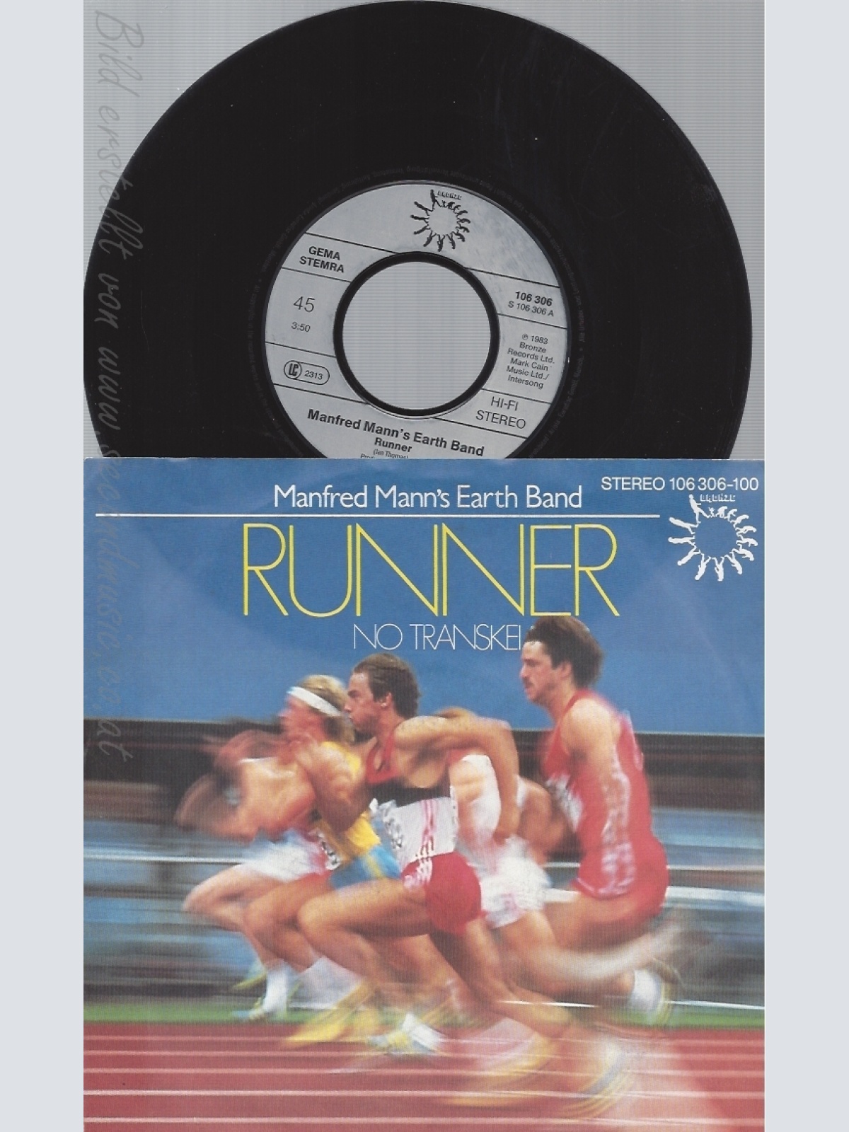 7" MANFRED MANNS EARTH BAND-RUNNER